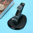 2 USB Handle Fast Charging Dock Station Stand Charger for PS4 Controller
