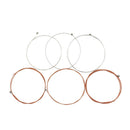 6 Pieces Stainless Steel Guitar Strings String For Acoustic Guitar