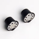 Black Reusable Refillable Coffee Capsule Filters Pod K-cup For Nespresso