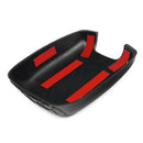 Car Center Armrest Console Cover Pad for Jeep Wrangler JK 2011-2017 Black F