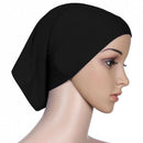 2pcs Women Ladies Muslim Hijab Under Scarf Cap Tube Bone Bonnet Headscarf