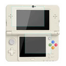 New Top Tempered Glass Film Screen Protector+Bottom Cover For Nintendo 3DS XL/LL