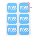 6pcs Bicycle Tire Patch Repair Tool Road Bike Tube Repair Pad Tool Inner Par Gw