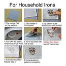 Cute Animals Patches Heat Transfer Iron On Patch Washable Clothes Stickers US