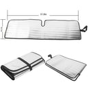 Windshield Sun Shade, Car Front Window Sunshade Foldable Sun Visor Protecto
