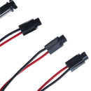 5PCS T5 Wired Dashboard Gauge LED Light Lamp Bulb Socket Holder for Auto Car OZ