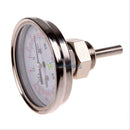 Stainless Steel 1/2" NPT Thermometer Kitchen Moonshine Still Condenser Brew Pot