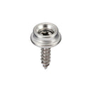 Stainless Steel Snap Fastener Canvas Screw Press Iron 62pcs Set Kit Stud Boat