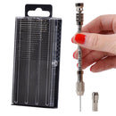 21x Micro Small HSS Precision Twist Drills Bit Set Craft Hobby Jewelly 0.3-1.6mm