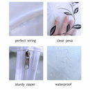 Garment Hanging Bag, Clear Garment Bag Moth-Proof Covers 36-inch Clothes St Y4J5