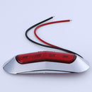 2pcs Waterproof 2LED Truck Trailer Side Marker Blinker Lights Signal Lamps A