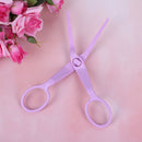 1pc Purple Piping Flower Scissor Icing Bake Cake Decorate Cupcake Pastry Tool3cH