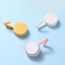 10pcs Mini Wall Hook Traceless Bathroom Kitchen Self  Clothes Keys Cute