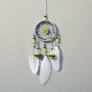 Nordic Style Feather Wind Chimes Dreamcatcher Car Pendant Home Decoration