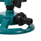 Garden Sprinklers Water Durable Rotary Three Nozzle Arm Pipe Hose Sprinkler