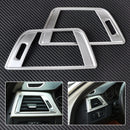 2pcs fit for BMW 3 4 Series F30 F31 F32 Interior Cover Side Air Vent Trim Chrome