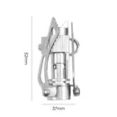 Mini Ultra-light Outdoor Camping Stove Furnace Folding Gas Burner Cooker