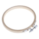 10cm Bamboo Frame Embroidery Hoop Ring DIY Cross Stitch Machine Loop Sewing  Gw