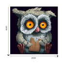 Cartoon Animal DIY Diamond Painting Cross Stitch Kit Needlework Home Decor