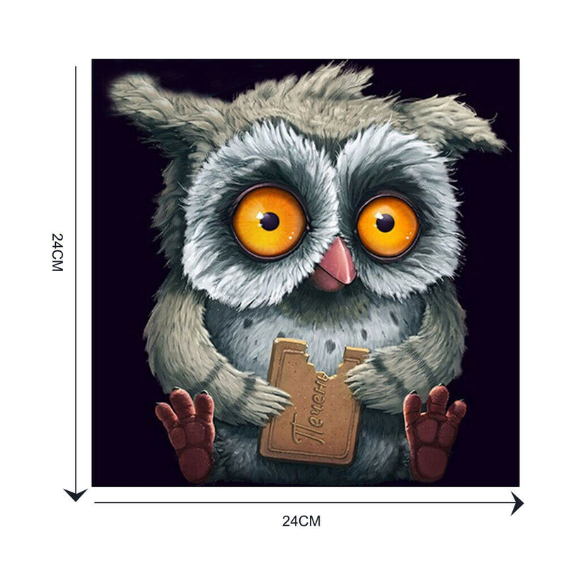 Cartoon Animal DIY Diamond Painting Cross Stitch Kit Needlework Home Decor