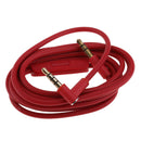 Replacement Audio Cable with Mic for Beats by Dr. Dre Headphone red