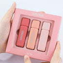 3Pcs Lipstick Makeup Waterproof Long-lasting Moisturizing Lipstick Non-sticky