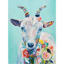 5D DIY Full Drill Diamond Painting Flowers Goat Cross Stitch Embroidery Kit