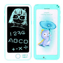 Drawing Toys 6 inch LCD Writing Board Ultrathin Handwriting Pad (Green)