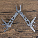 Style Outdoor Survival Stainless Steel Multi Tool Plier Portable Compact