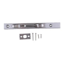 8'' Door Guard Stainless Steel Bolt Action Lever Flush Latch Slide Latch