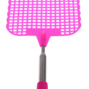Fly Swatter Manual Flapper Kill Mosquitoes Flies Pest Control pink