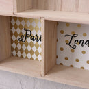 Storage Rack Three Layer Hook Hanging Wall Decoration Holder Living Room Ke