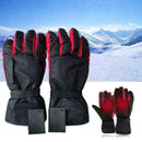 Winter outdoor sports waterproof skiing men and women gloves G3I7 electric R0U1