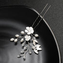 Bride Hairpins Wedding Luxury Decoration Headwear Jewelry Floral Elegant  OZ
