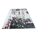7x5ft Christmas Tree Backdrop Photography Brick Fireplace for Newborn Chris U4D7
