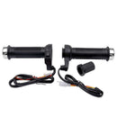 1 Pair Motorcycle Hot Grips Motorbike Atv Hand Electric Heated Grip 7/8Inch