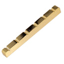 6 String Slotted Curve Bottom Brass Guitar Nut for Electric Guitar Accessory