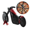 Pizza Tool, Motorcycle Pizza Cutter Wheel, Stainless Steel Plastic Motorbike