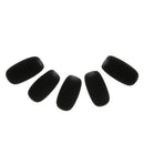 5x Windscreen Microphone Sponge Cover for Meeting Conference Mic Black