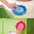 Kitchen cleaning tool`brush bowl pot flower acrylic dish towel dish cloth random