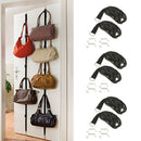 3x Over-the-Door Hooks Hanger Hat Handbag