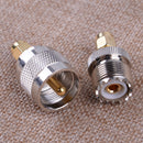 4pcs PL259 SO239 to SMA UHF Male Female Straight Adapter RF Coaxial Connector