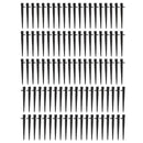 50Pcs Adjustable Water Flow Irrigation Dripper Stake Emitter Spraying System