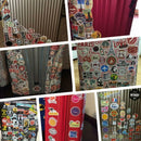55pcs/Set Retro Fashioned Style Travel Stickers Luggage Suitcase