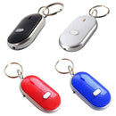 Wireless AntiLost Alarm Key Finder Locator Keychain Whistle Sound LED Light bes,