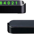 Car Temporary Stop Sign Telephone Number Plate For Car Moving Concealed Pro