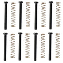 Pack of 8 Metal Humbucker Double Coil Pickup Frame Screws Springs for Electric