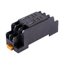 5X(12V DC Coil Power Relay DPDT LY2NJ HH62P-L JQX-13F 10A With PTF08A Sock G1C8)