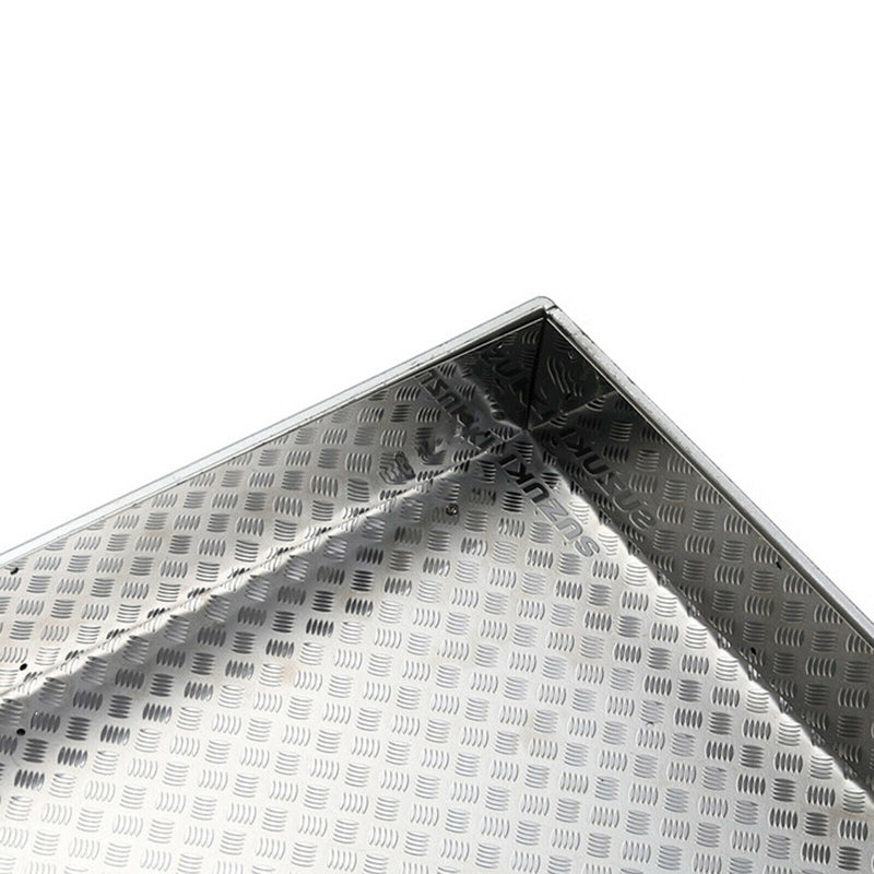 Stainless Steel Anti-Skid Plate Upgrades Parts Accessories 210x130mm