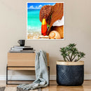 Seaside 5D Full Round Drill Diamond Painting DIY Cross Stitch Mosaic Art